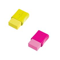 Borracha Max Tons Neon Colorida Faber-Castell Unidade/Kit Material Escolar Papelaria