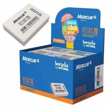 Borracha Mercur Record N.20 Branca CX C/ 20