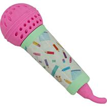 Borracha Microfone 1 un. School Basics Atóxica Borracha Microfone 1 un. School Basics Atóxica