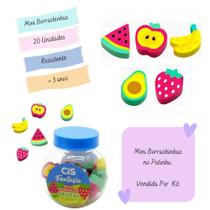 Borracha Mini Fantasia Pote com 20 Unidades CIS