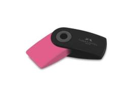 Borracha Mini Sleeve Black Neon FABER-CASTELL ROSA