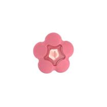 Borracha Molin do Brasil Love Flowers com Formato de Flor e Apoio Plástico Central 1 Unidade Rosa Borracha Molin do Brasil Love Flowers com Formato de Flor e Apoio Plástico Central 1 Unidade Rosa