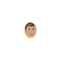 Borracha Molin do Brasil Pixar Molin Woody com Design de Personagens da Pixar para Uso Escolar