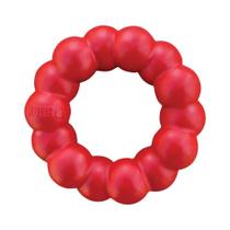 Borracha natural Chew Toy KONG Ring para saúde bucal de cães Borracha natural Chew Toy KONG Ring para saúde bucal de cães