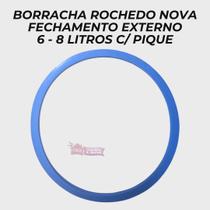 Borracha Panela de Pressão Rochedo nova 6 e 8 Lts com Pique Borracha Panela de Pressão Rochedo nova 6 e 8 Lts com Pique