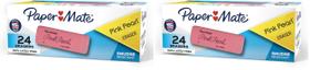 Borracha Paper Mate Pink Pearl Média Pacote com 24 Unidades