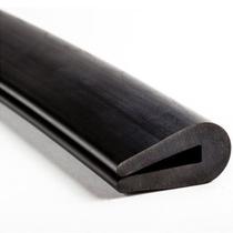 Borracha para acabamento debrum perfil "u" lanterna placa lanterna traseira multi uso 10mm 1 metro