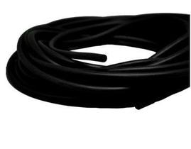 Borracha para Tela Mosquiteira Maciça 5 mm Preta - Rolo de 50 Metros