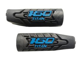 Borracha Pedal Estribo Personalizada Titan Fan 160 Azul Par
