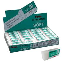 Borracha Pentel HiPolymer Branca Tecnica Escolar Atacado 48 Borracha Pentel HiPolymer Branca Tecnica Escolar Atacado 48