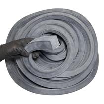 Borracha Perfil Esponjoso Macio 30x30mm Borrachas Londrina - 25 Metros