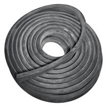 Borracha Perfil Esponjoso Macio Vedação 38x19mm - 25 Metros Borrachas Londrina