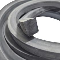 Borracha Perfil Esponjoso SBR Macio Vedação 30x25mm - 25 Metros Borrachas Londrina