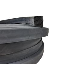 Borracha Perfil Esponjoso SBR Vedação 40x30mm - 1 Metro Borrachas londrina