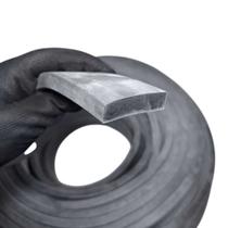 Borracha Perfil Esponjoso Vedação 40x10 mm Macio - 01 Metro Borrachas Londrina