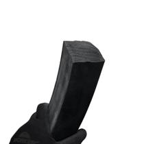 Borracha Perfil Esponjoso Vedação 50x50mm Macio - 1 Metro Borrachas Londrina