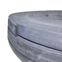 Borracha Perfil Esponjoso Vedação Macio 26x6mm 25 Metros Borrachas Londrina