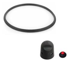 Borracha Peso E Valvula Panela Pressão Clock Antiga 4,5 L Pt