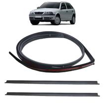 Borracha Pingadeira + Friso Teto Gol G3 2000 A 2005 4 Portas