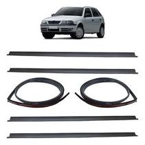 Borracha Pingadeira + Friso Teto Gol G3 2000 A 2005 4 Portas