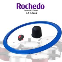 Borracha + Pino + Valvula Kit 3Pç Reparo Rochedo Turbo 4.5 L Panela Pressao Top