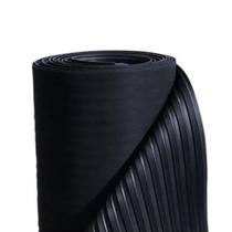 Borracha Piso Ripado Preto Para Modeladora De Pães - Metro Borracha Piso Ripado Preto Para Modeladora De Pães - Metro