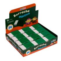 Borracha Plástica Branca LeoLeo 48 unidades - Produto nacional