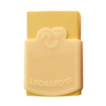 Borracha Plástica Color Laranja Pastel Leo e Leo - Leonora