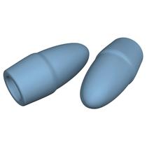 Borracha Ponteira Color 2 Unidades - MERCUR