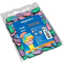 Borracha Ponteira Colorida para Lápis Pacote com 100 Unidades