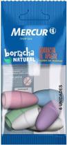 Borracha Ponteira Mercur Branca + Coloridas - Blister c/ 6 Unidades