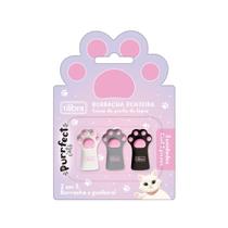 Borracha Ponteira Tilibra Purrfect Patinha 3un
