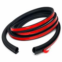 Borracha Porta Colar Auto Adesiva Vedação Universal 3 Metros Autotravi 30001 18x13mm