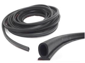 Borracha Porta Colar Auto Adesiva Vedação Universal Kit 12 Mts