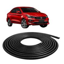 Borracha Proteção Borda Porta e Malas Todo Carro 5m Preta - Uniflex