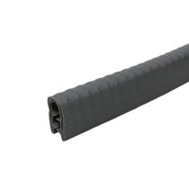 Borracha Protetor Porta Carro Casca Cobra 9x14mm Cinza 4mt