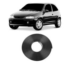 Borracha Protetora Borda Porta Preta Celta 2 Portas 5m 7x14