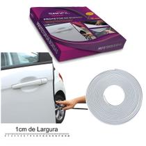 Borracha Protetora Borda Porta Universal 10 Metros Branco Borracha Protetora Borda Porta Universal 10 Metros Branco