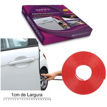 Borracha Protetora Borda Porta Universal 10 Metros Vermelho Borracha Protetora Borda Porta Universal 10 Metros Vermelho