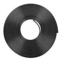 Borracha Protetora Borda Portas Veículos 5 Metros - Preto