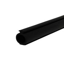 Borracha PVC GUA 007 - Preta - 50 Metros - Vedação para Portas e Janelas Borracha PVC GUA 007 - Preta - 50 Metros - Vedação para Portas e Janelas