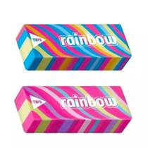 Borracha rainbow cores sortidas (2 unid) - tris
