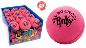Borracha rosa Bouncy Ball JA-RU Hi-Bounce para crianças (24 unidades)