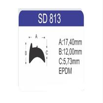 Borracha sd-813 - epdm guarnicao janela e porta - rolo 10 metros Borracha sd-813 - epdm guarnicao janela e porta - rolo 10 metros