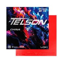 Borracha Semi-Adesiva Profissional Para Tênis De Mesa LOKI TELSON CHINA Com Espuma Para Loop E Borracha Semi-Adesiva Profissional Para Tênis De Mesa LOKI TELSON CHINA Com Espuma Para Loop E