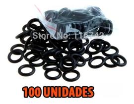 Borracha Silicone Anel Ring Mola Maquina Tatuagem 100 Unid