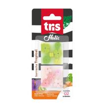 Borracha Super Macia Tris Holic Tropical Cartela 2Un