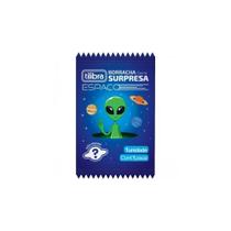Borracha Tilibra com Surpresa Espaço Macia de Alta Qualidade com Miniatura Colecionável Borracha Tilibra com Surpresa Espaço Macia de Alta Qualidade com Miniatura Colecionável