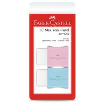 Borracha TK-Plast FC Max Tom Pastel SM/7024MAR/582211 com 2 unidades - Faber-Castell