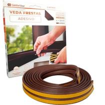 Borracha Veda Fresta Adesivo tipo D 4mmx9mm -6 Metros Comfort Door Borracha Veda Fresta Adesivo tipo D 4mmx9mm -6 Metros Comfort Door